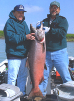 King salmon fishing